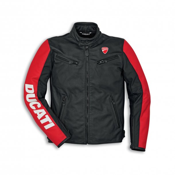 Bevidst bark Hver uge Leather jacket Ducati Company C3 - MC tøj - FInn Ingemann